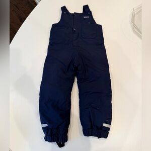 Patagonia Kids Dark Blue Ski Bibs